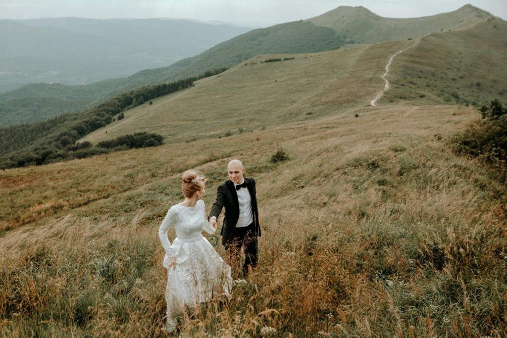 zdjęcia ślubne w Bieszczadach