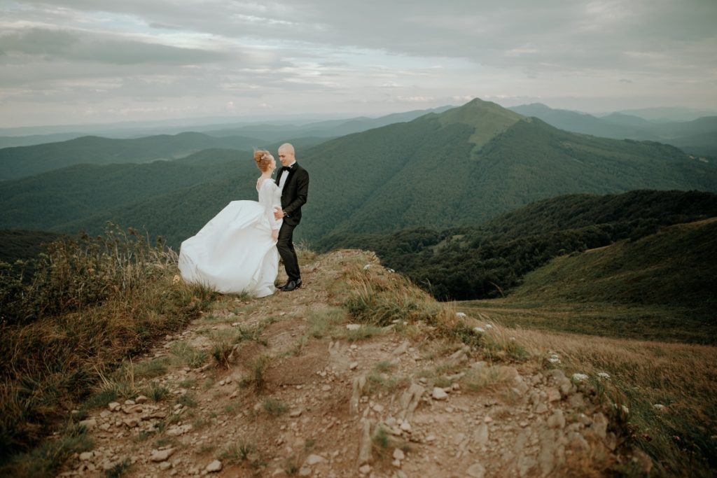 zdjęcia ślubne w Bieszczadach