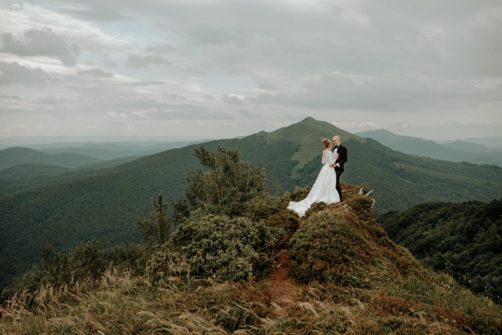 zdjęcia ślubne w Bieszczadach