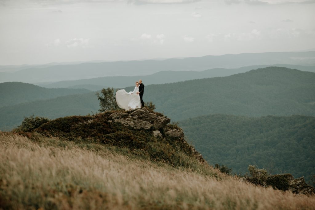 zdjęcia ślubne w Bieszczadach