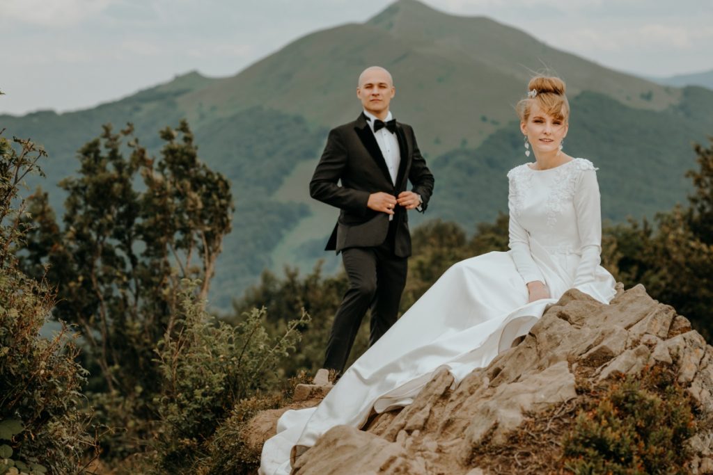 zdjęcia ślubne w Bieszczadach