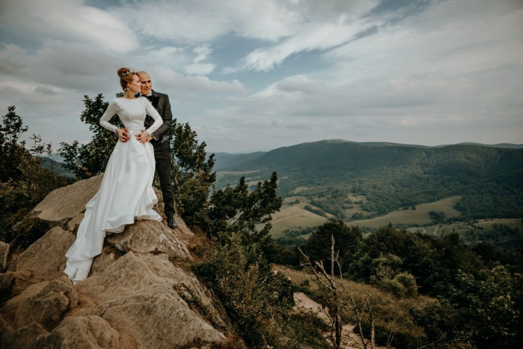 zdjęcia ślubne w Bieszczadach