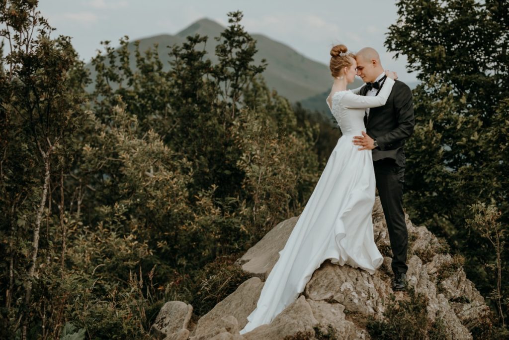 zdjęcia ślubne w Bieszczadach