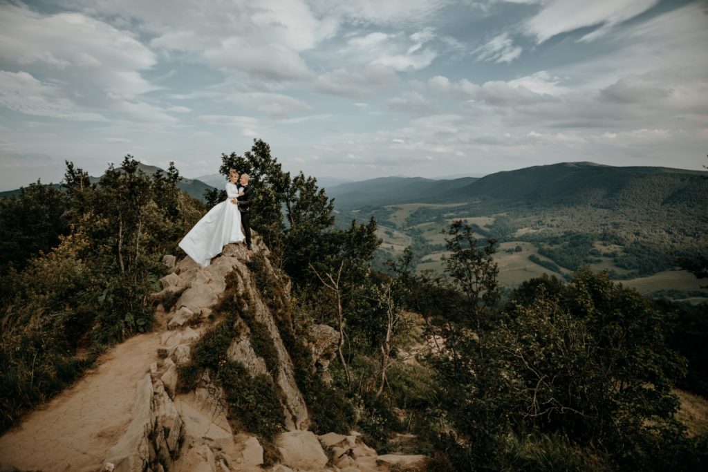 zdjęcia ślubne w Bieszczadach