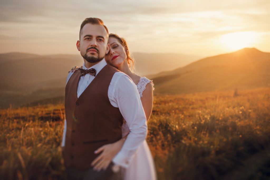 zdjęcia ślubne w Bieszczadach