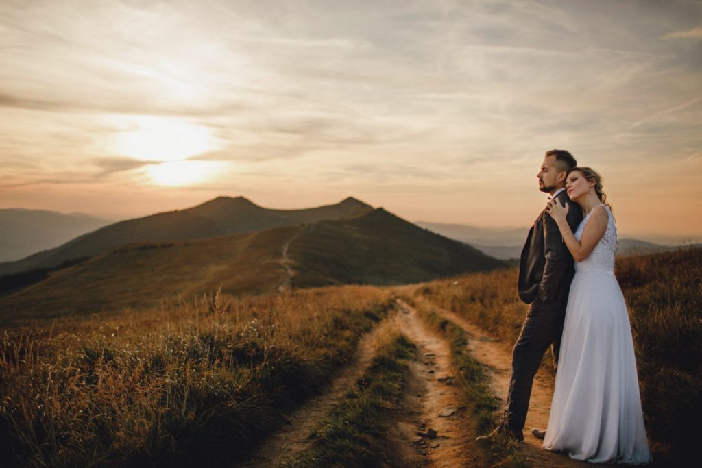 zdjęcia ślubne w Bieszczadach