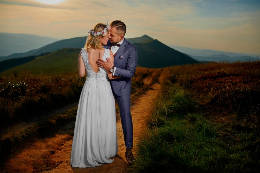 zdjęcia ślubne w Bieszczadach