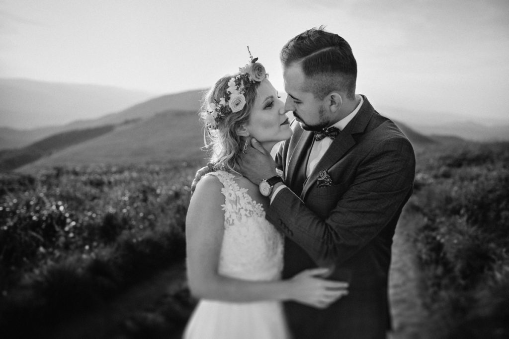 zdjęcia ślubne w Bieszczadach