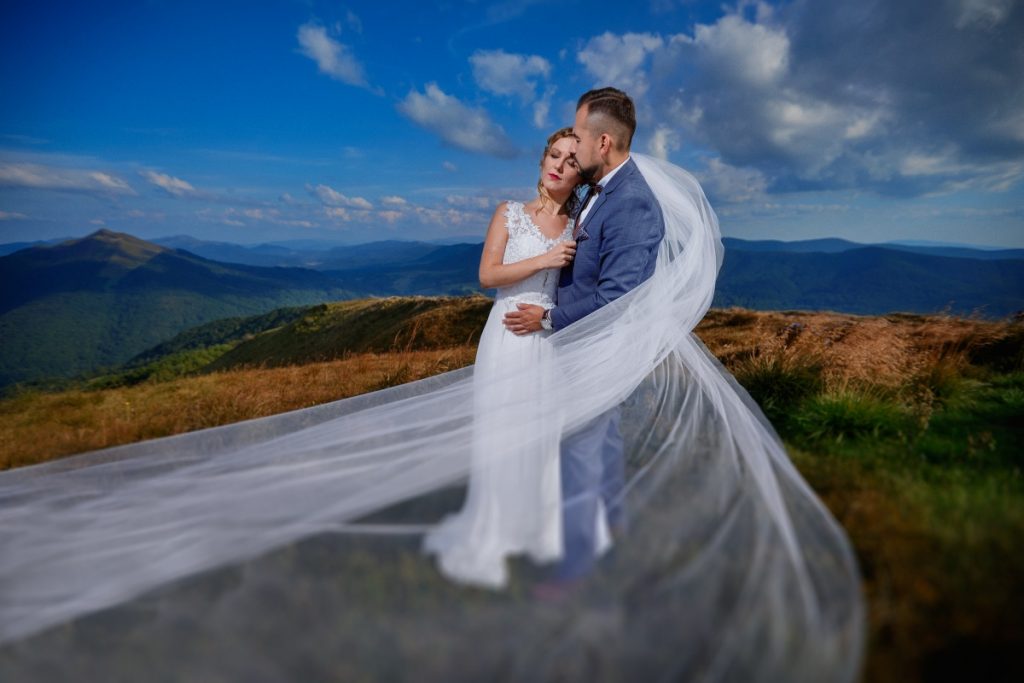 zdjęcia ślubne w Bieszczadach