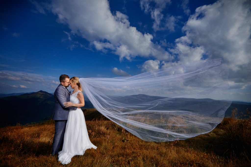 zdjęcia ślubne w Bieszczadach