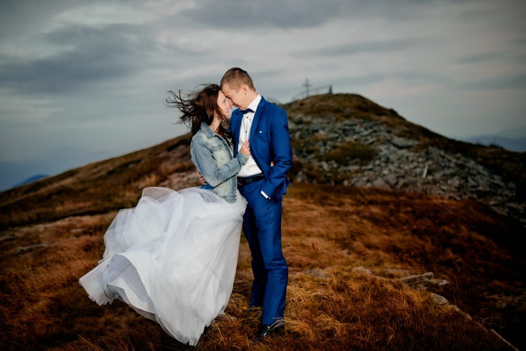 zdjęcia ślubne w Bieszczadach