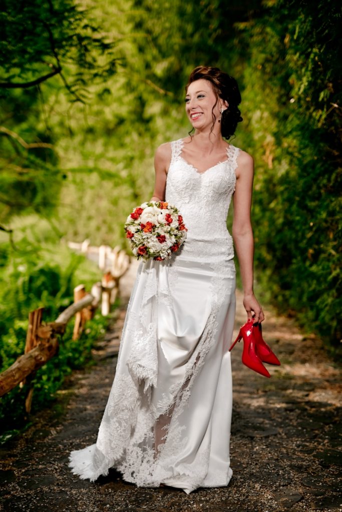 zdjęcia ślubne w Arboretum